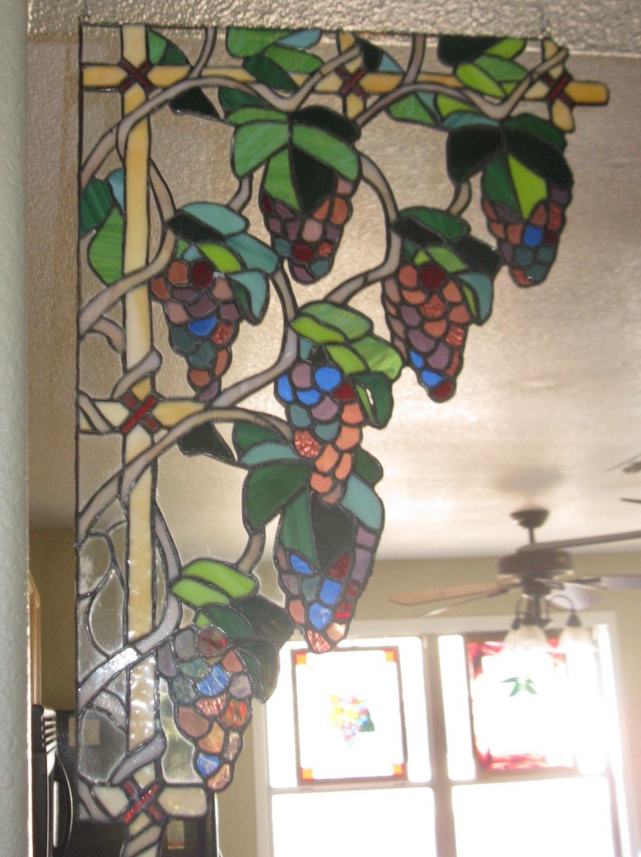 Витраж 19 века Модерн