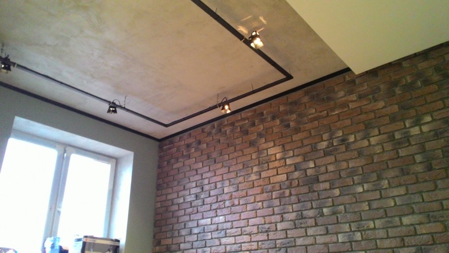 Кирпич Индастриал лофт Шик