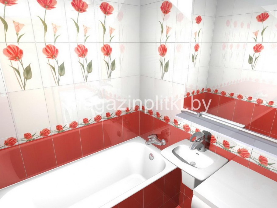 Плитка маки 60х30