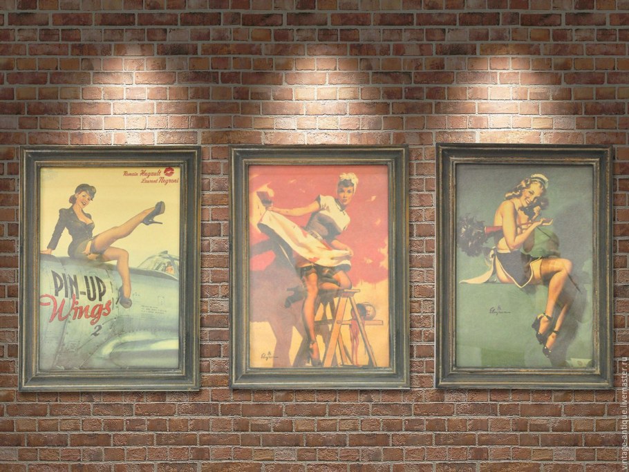 Ретро постеры для интерьера