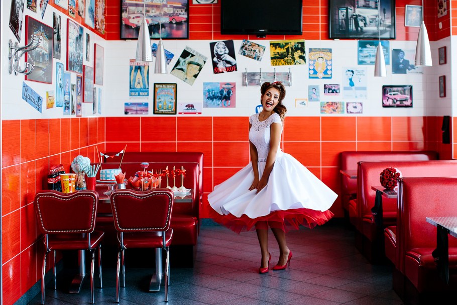 Интерьер в стиле пин ап