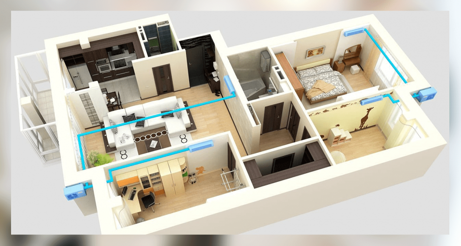 Дизайн квартиры студии