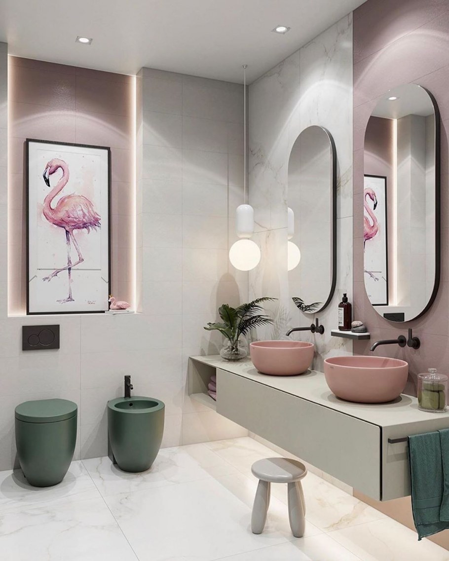 Интерьер ванной