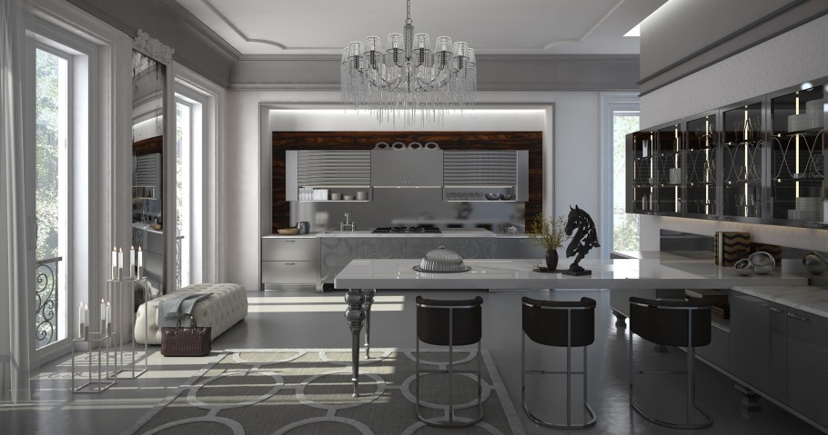 Кухни арт деко Италия