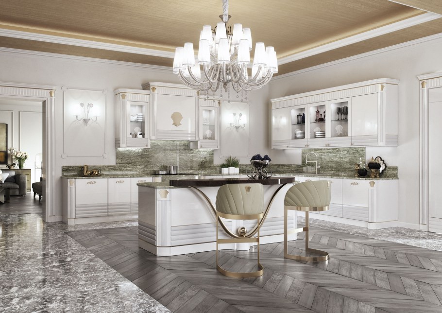 Кухни Италия в стиле арт деко