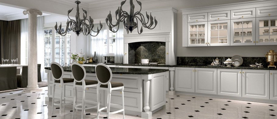 Итальянские кухни Неоклассика арт деко