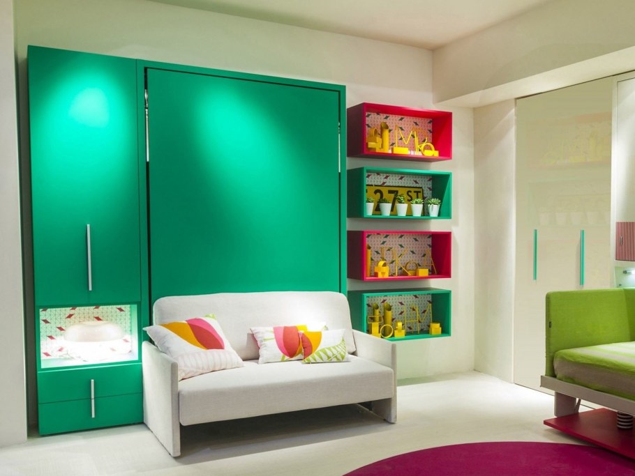 Детский встроенный шкаф