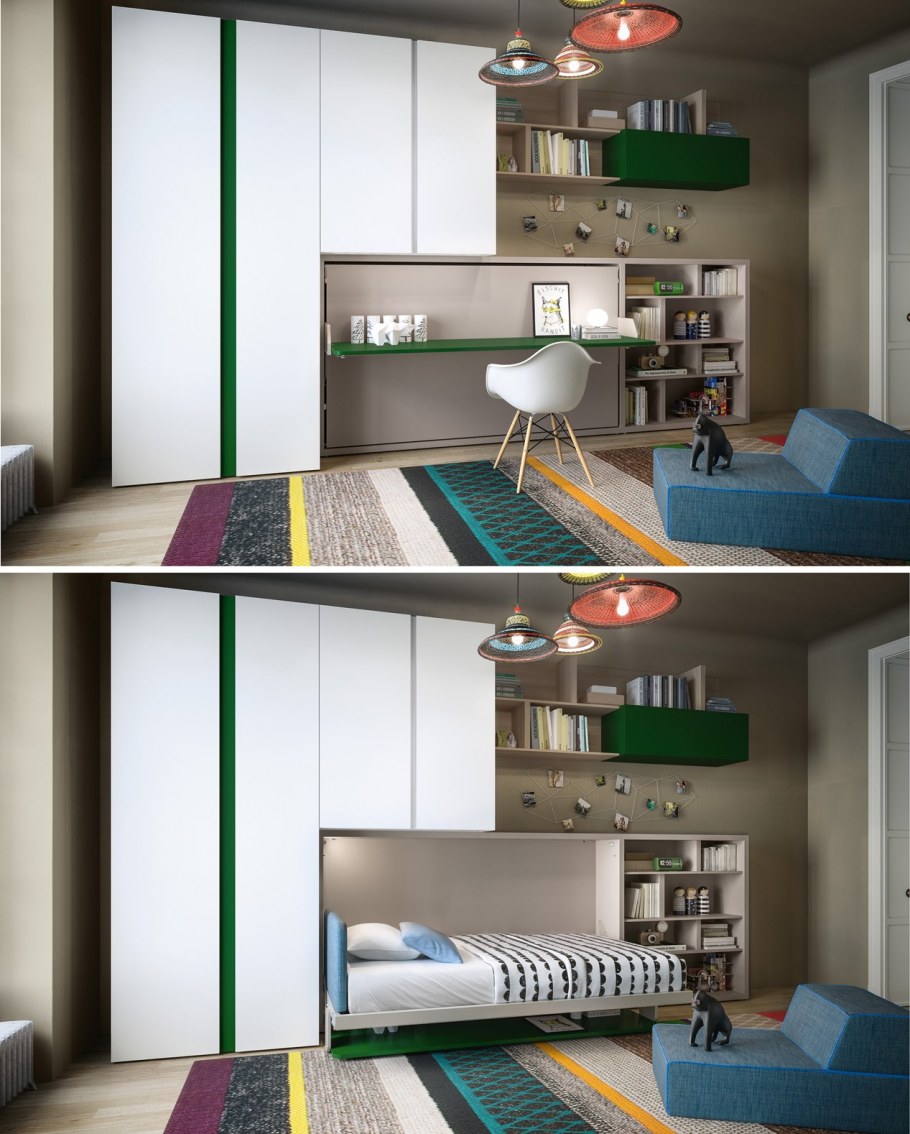 Детские встроенные шкафы