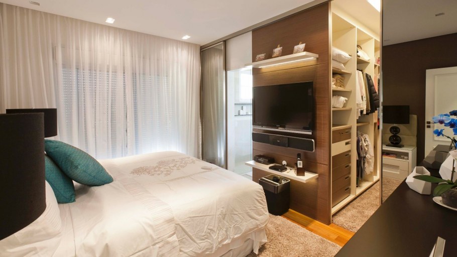 Гардеробная в спальне