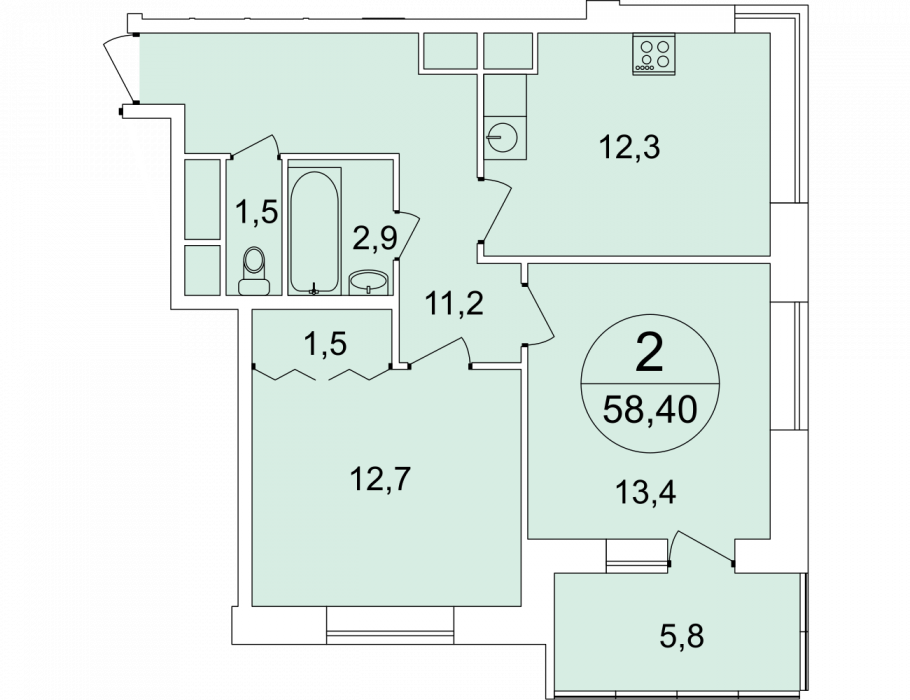 Парк первый Московский планировка