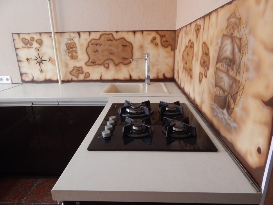 Мозаика для кухни на стену