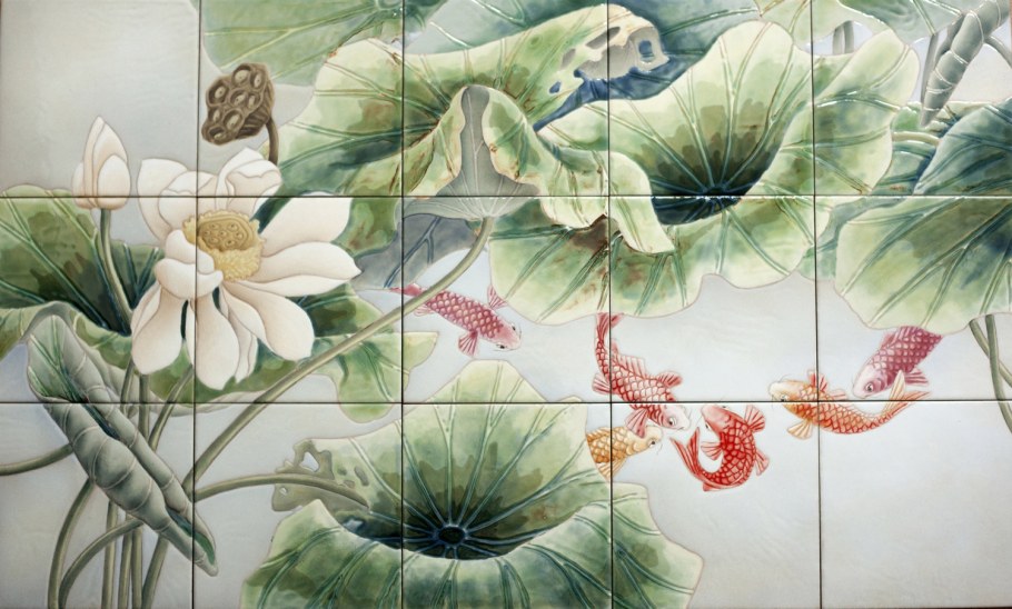 Фартук для кухни в стиле Прованс