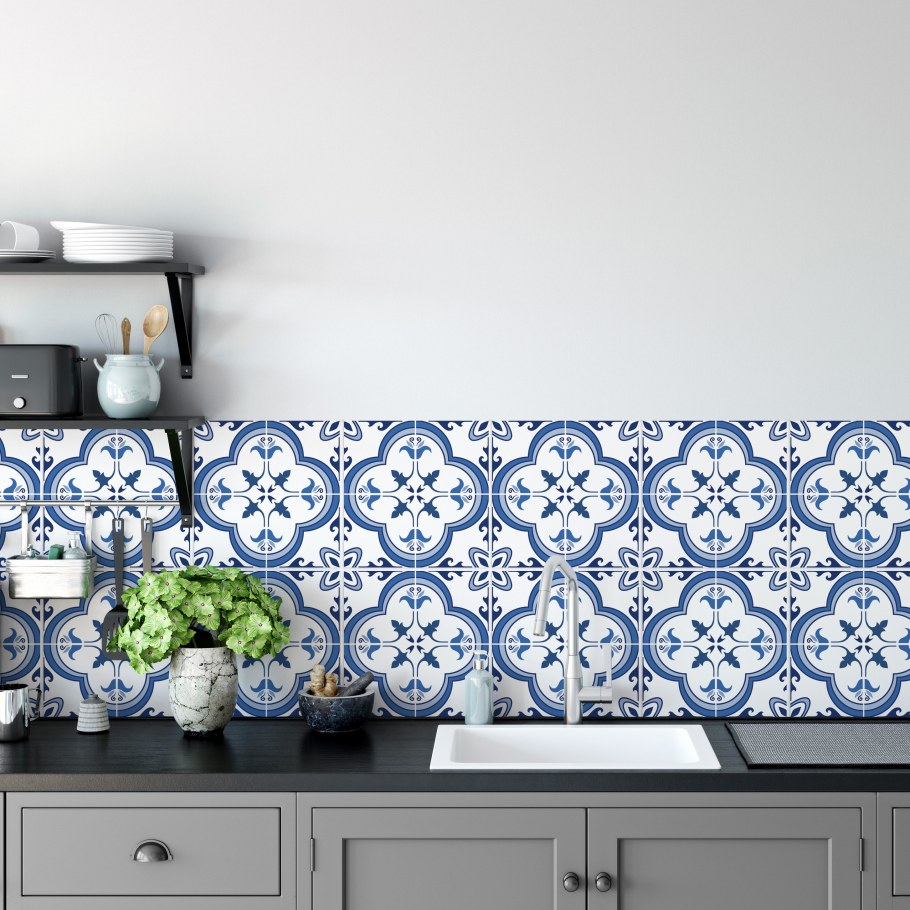 Плитка Арабеска на кухне