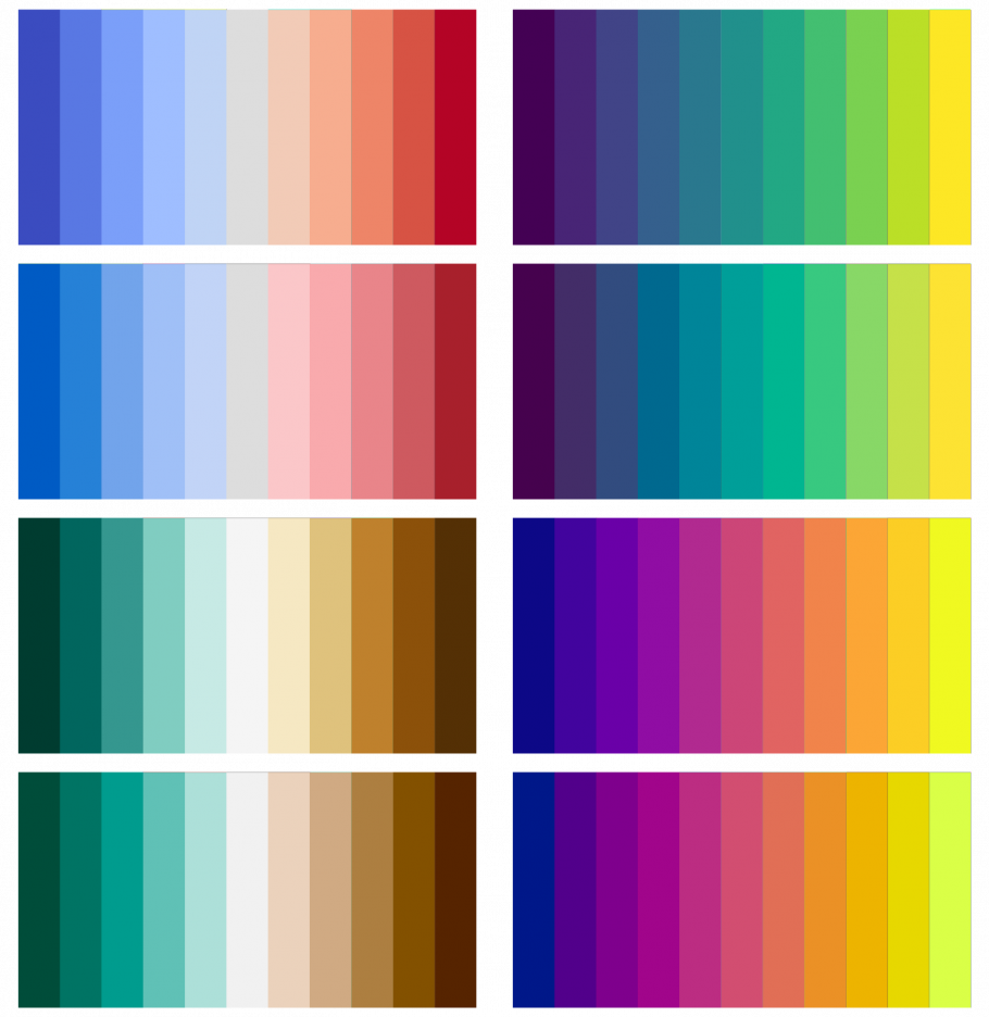 Сочетание цветов в интерьере