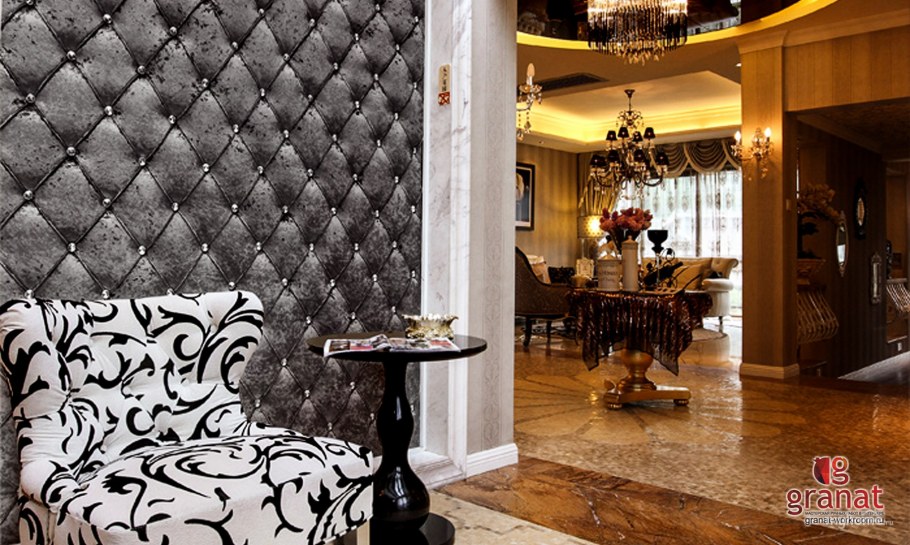 Каретная стяжка в интерьере кафе