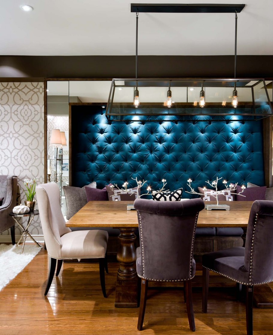 Мягкие стеновые панели в интерьере