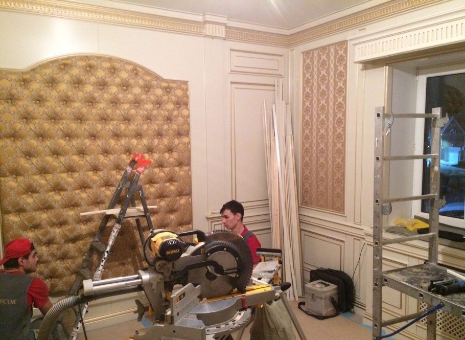 Мягкие стеновые панели для спальни