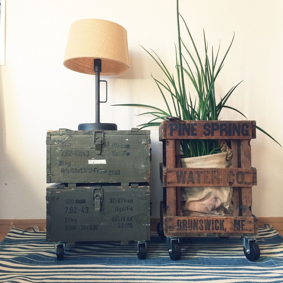 Стиль милитари в предметах быта