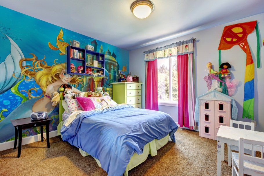 Крутые детские обои в комнату