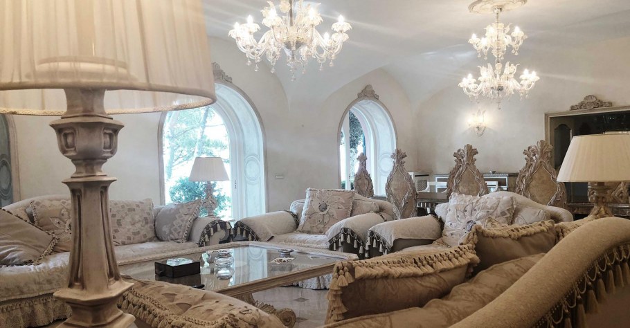 Растрелли Петергофский дворец парадная лестница