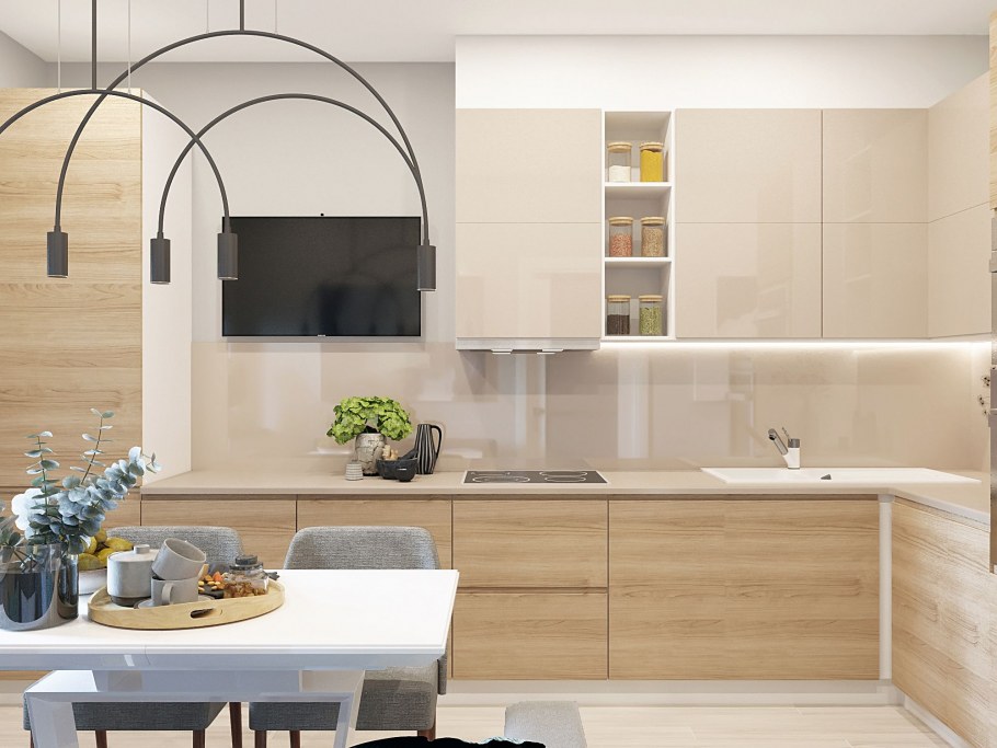 Стекло на фартук для кухни