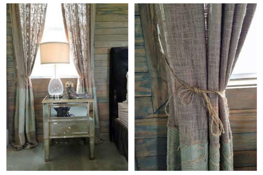 Занавески в альпийском стиле