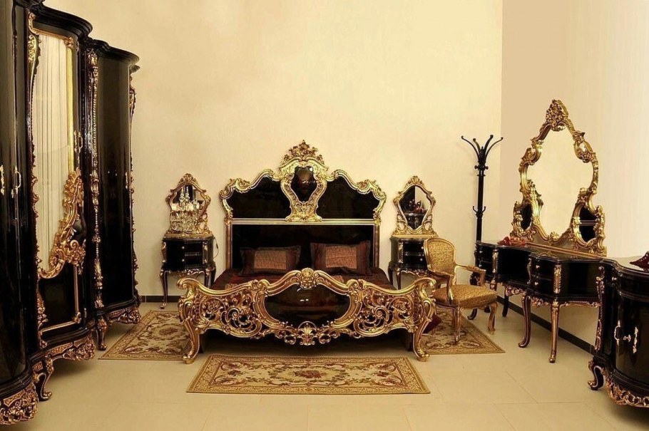 Спальня рокко бароко золото