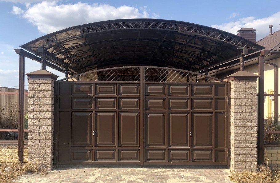 Распашные ворота 5000х2000