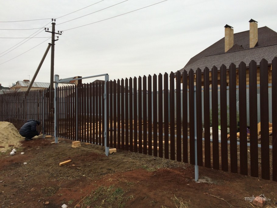 Готовые проекты заборов