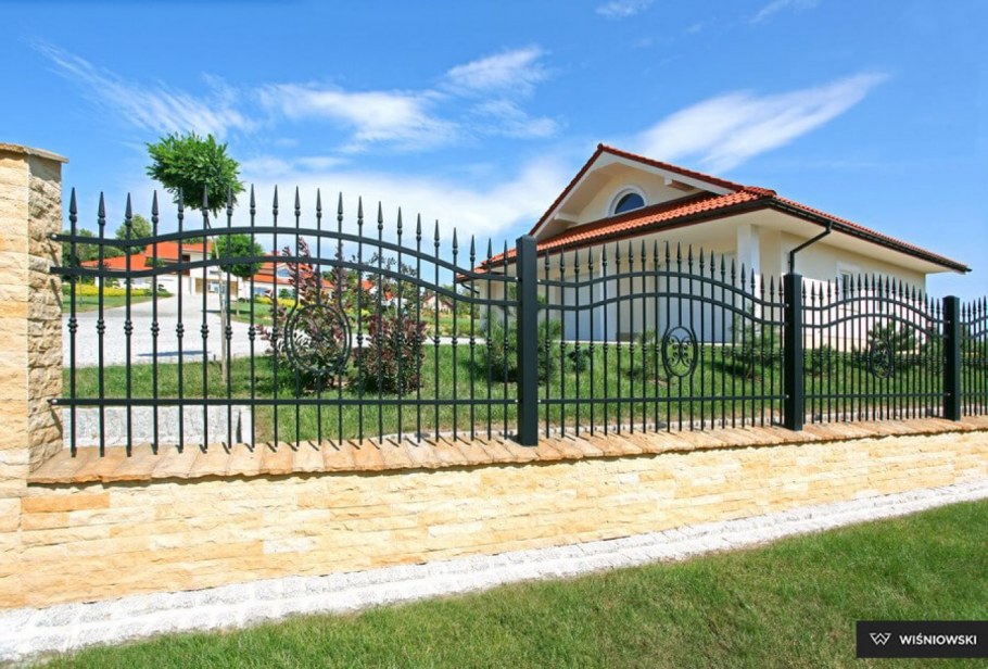 Распашные ворота DOORHAN арка