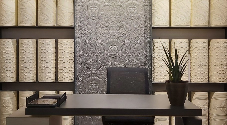 Линкруста в интерьере