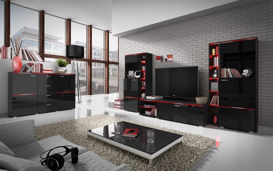 Гостиная в стиле конструктивизм