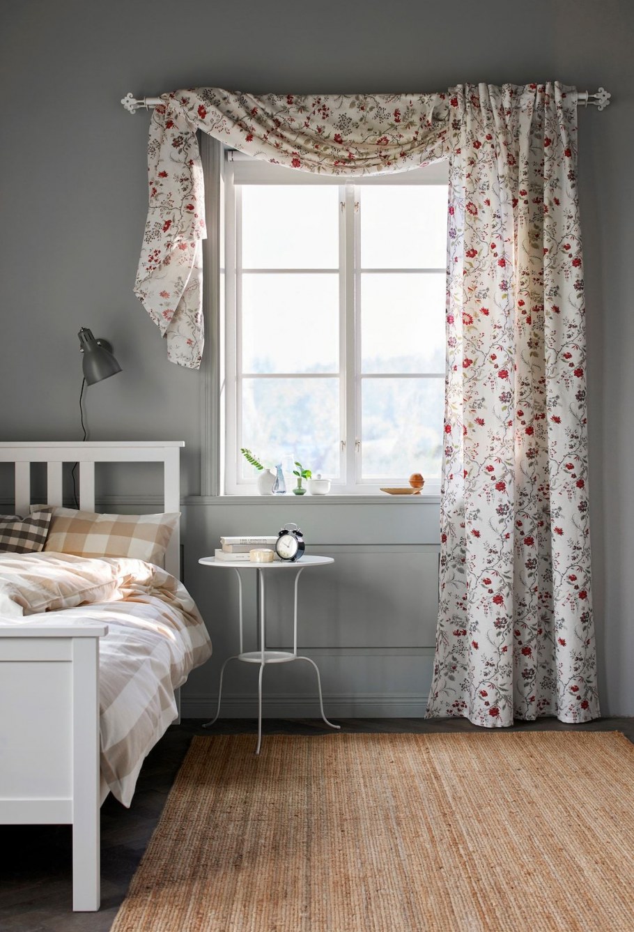 Гардины Карлотте икеа в интерьере