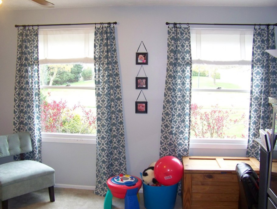 ХЭССЛЕКЛОККА гардины в интерьере