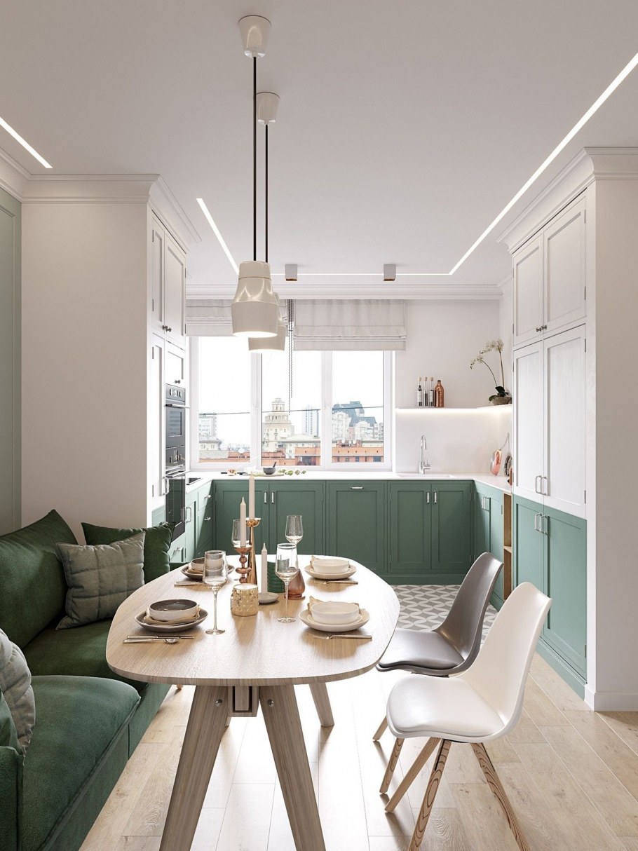 Кухни в постель ных тонах