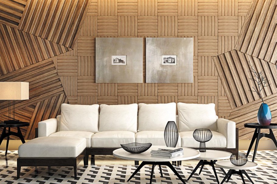 Реечные 3d-панели dekotech Wood d375pr