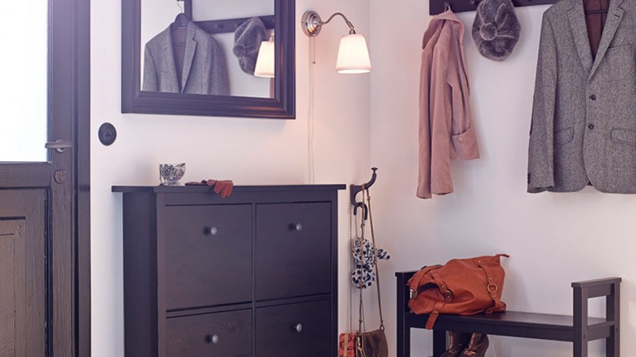 Шкафы икеа ПАКС В коридоре