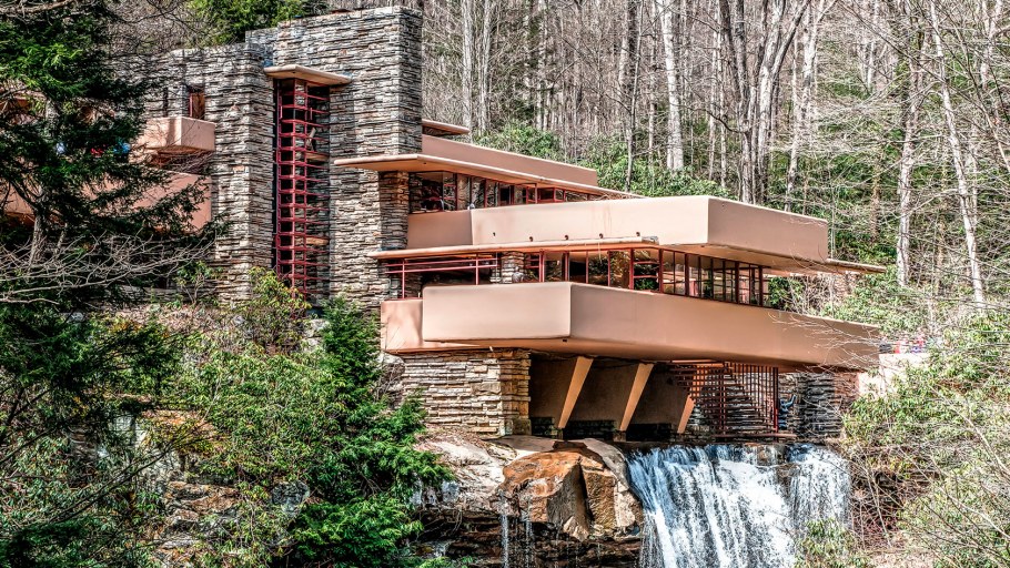 Fallingwater Фрэнк Ллойд Райт