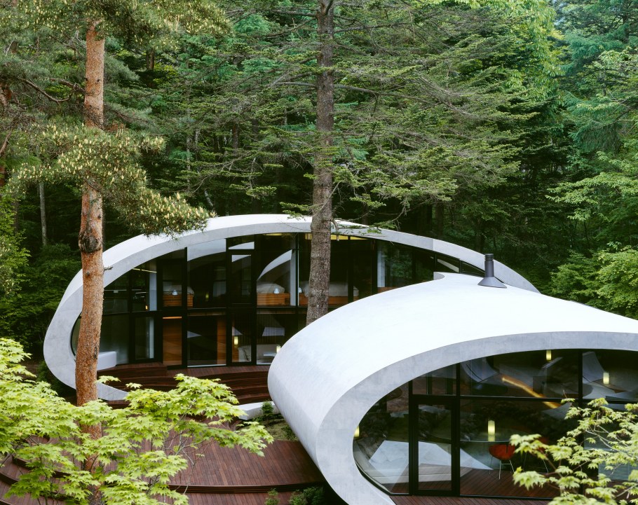 Вилла Shell House Каруидзава