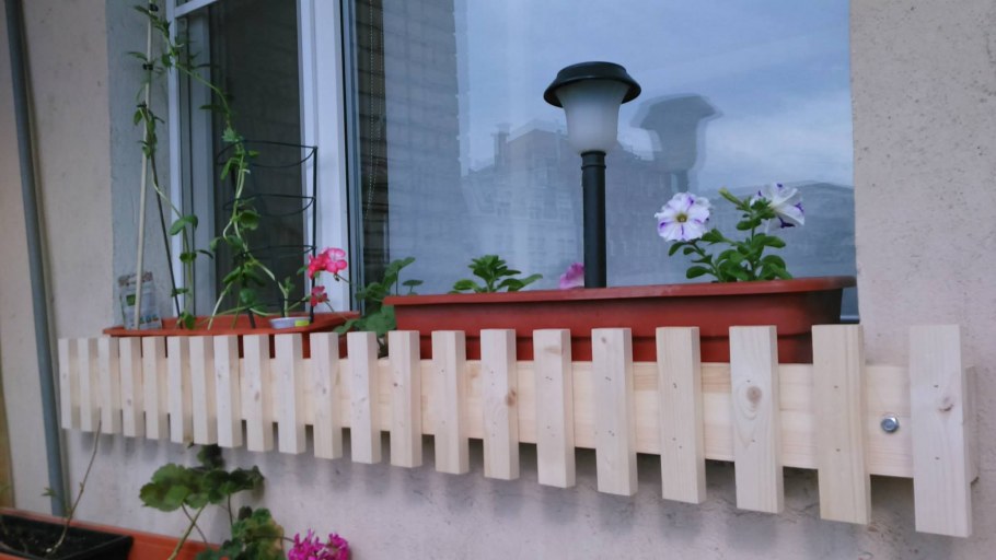 Заборчик на подоконник