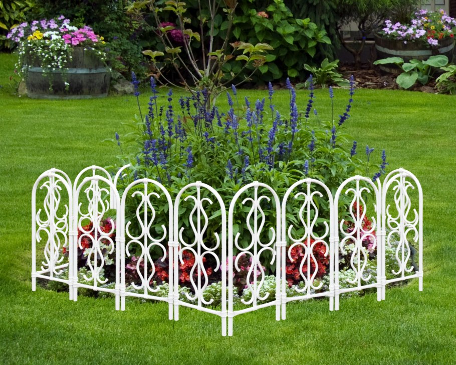 Заборчик для клумбы