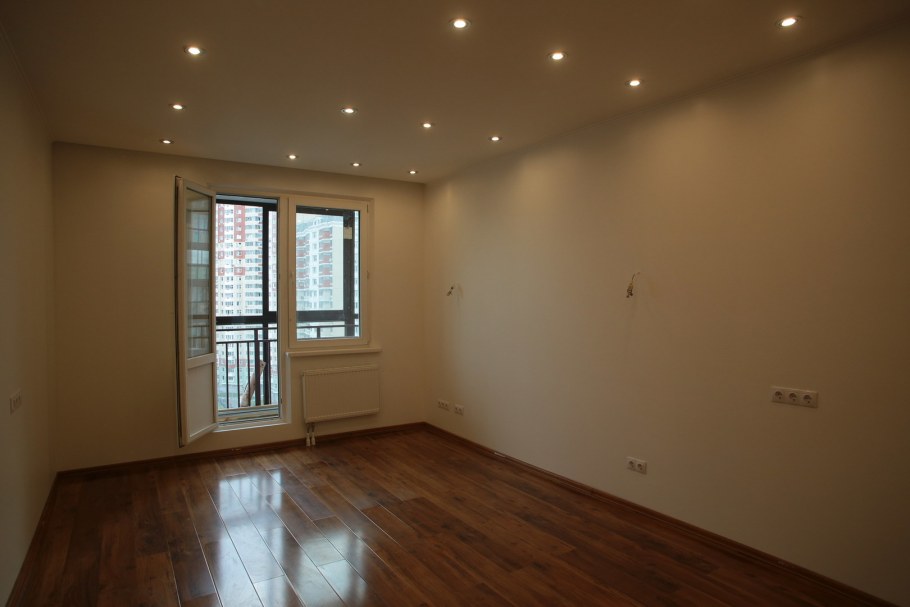 Комната после ремонта без мебели