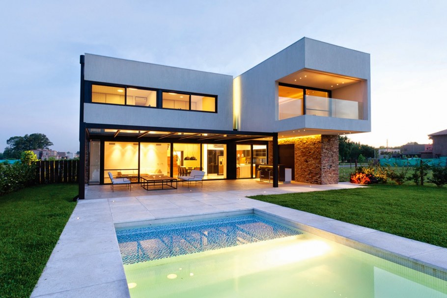 Особняк в стиле Минимализм