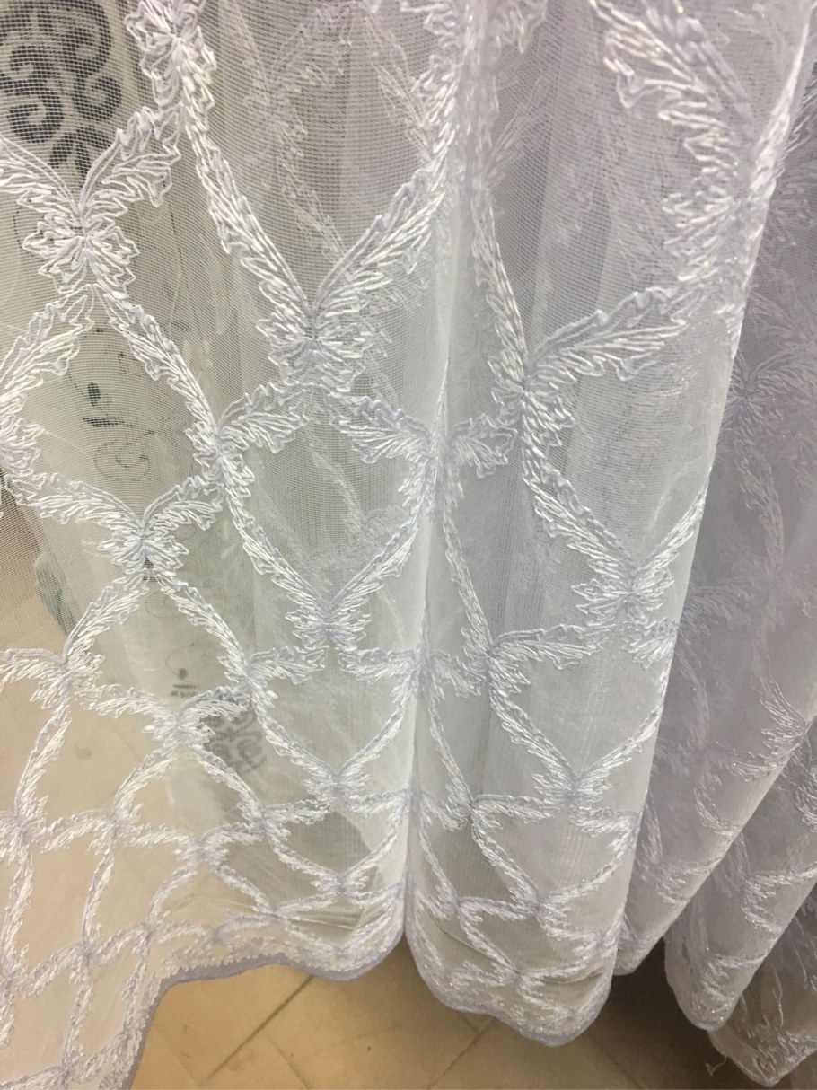 Arya London белый тюль