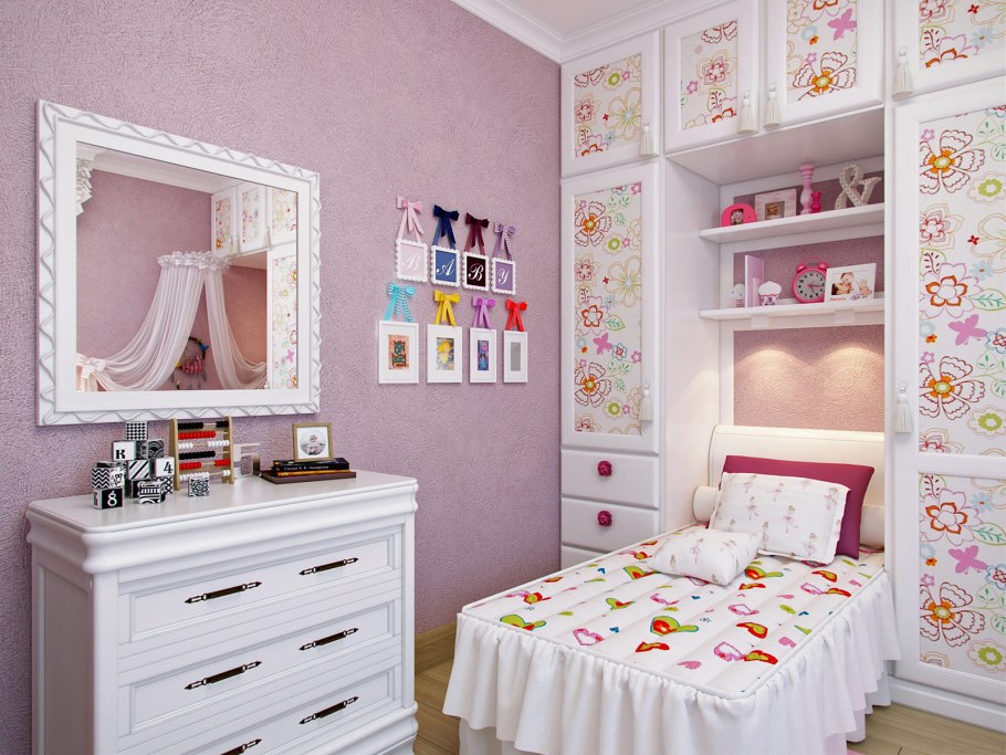 Очень маленькая детская для девочки