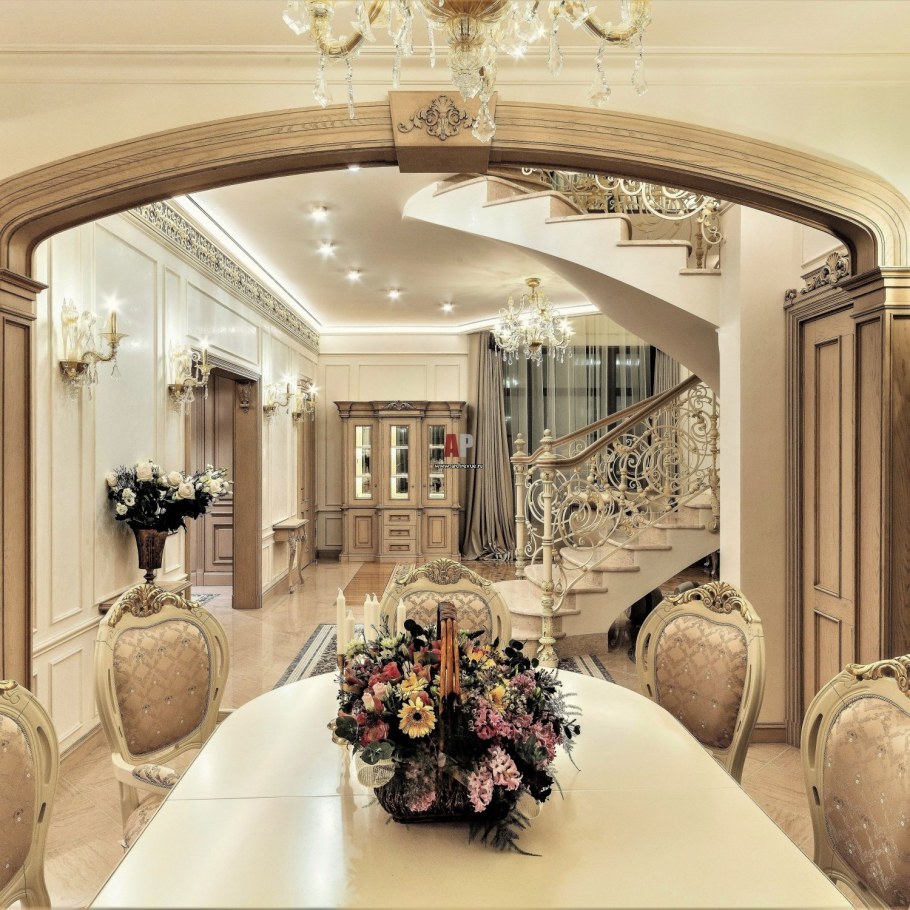 Luxury Mansion Interior спальни