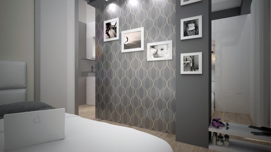 Обои в современном интерьере