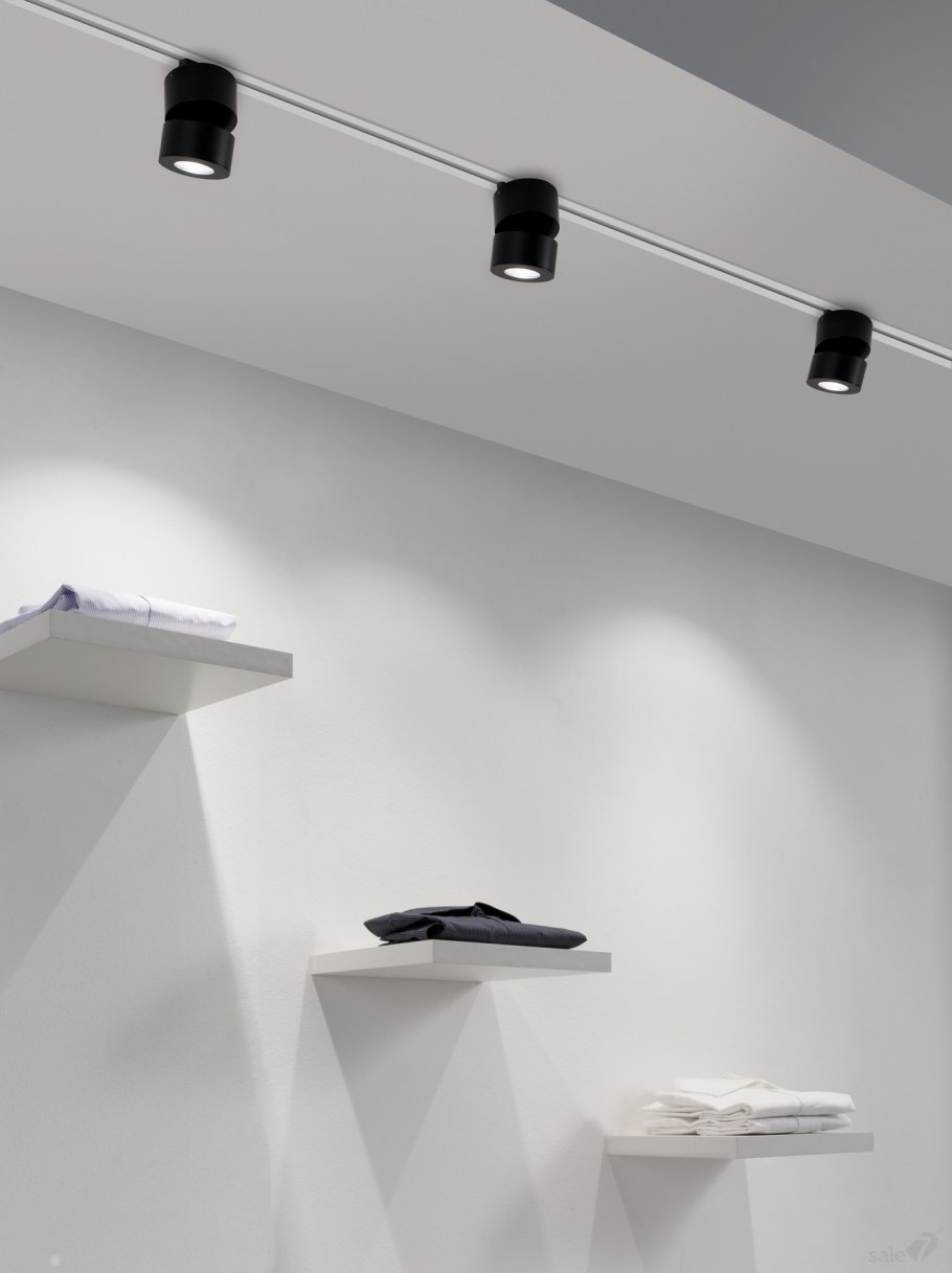 Спот светодиодный черный Elvan GW-6615-5w-3000к