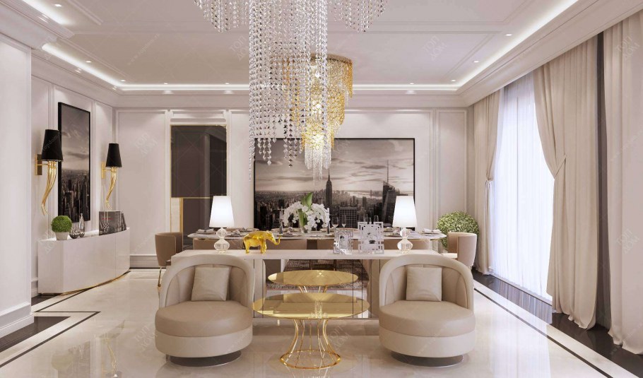 Интерьеры гостиной от известных дизайнеров