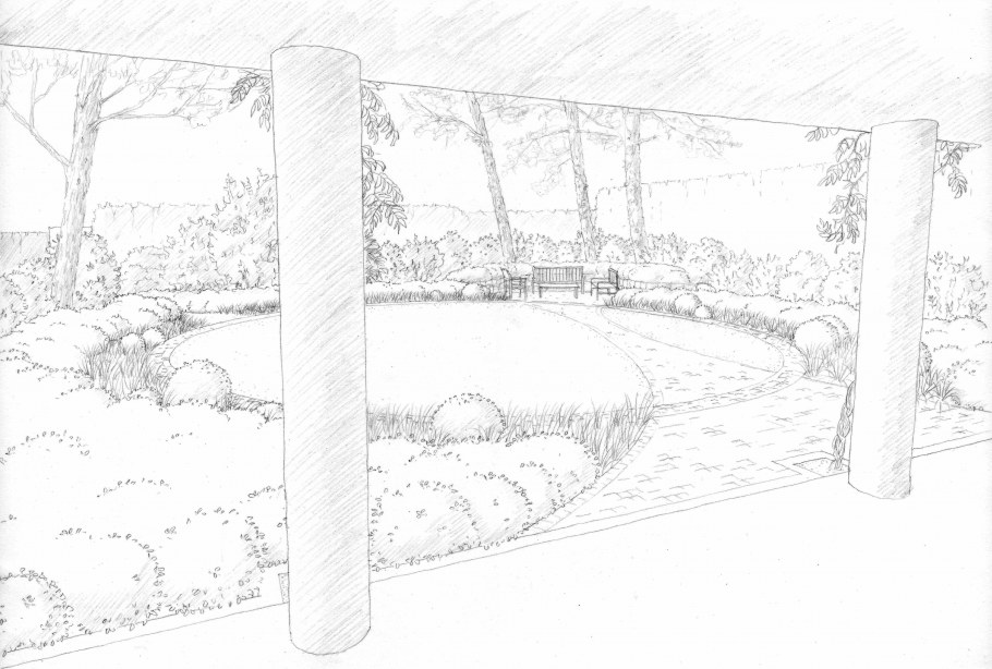 Ландшафт карандашом для начинающих